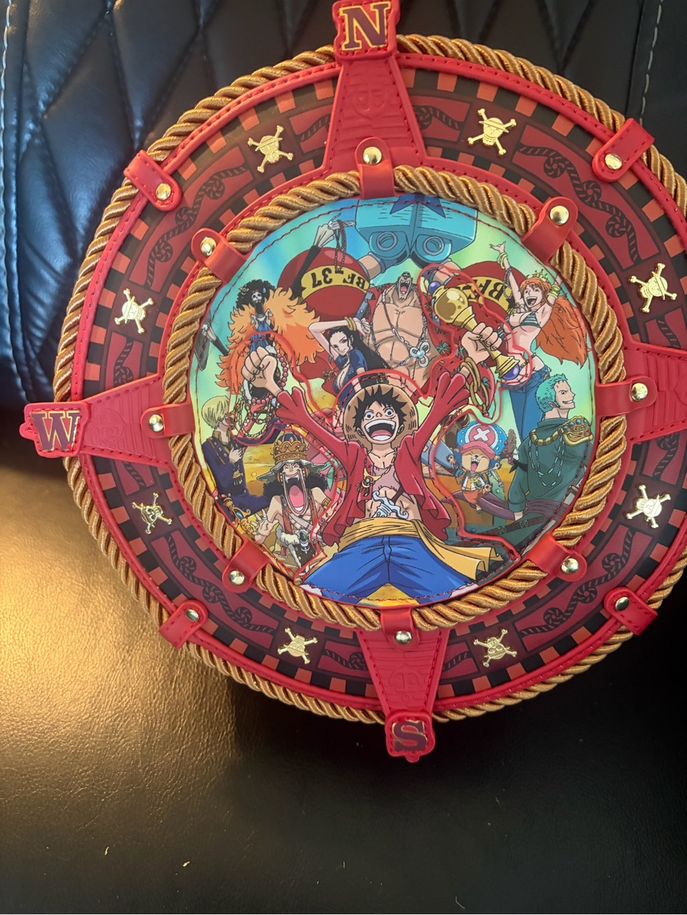 Loungefly One Piece Compass Figural Mini Backpack